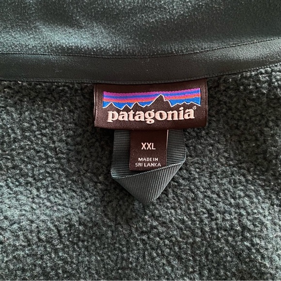 Patagonia Men's Better Sweater Fleece Jacket Coat Full Zip Turquoise Size XXL - Picture 10 of 12